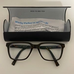 Warby Parker Gilbert Wide Whiskey Tortoise